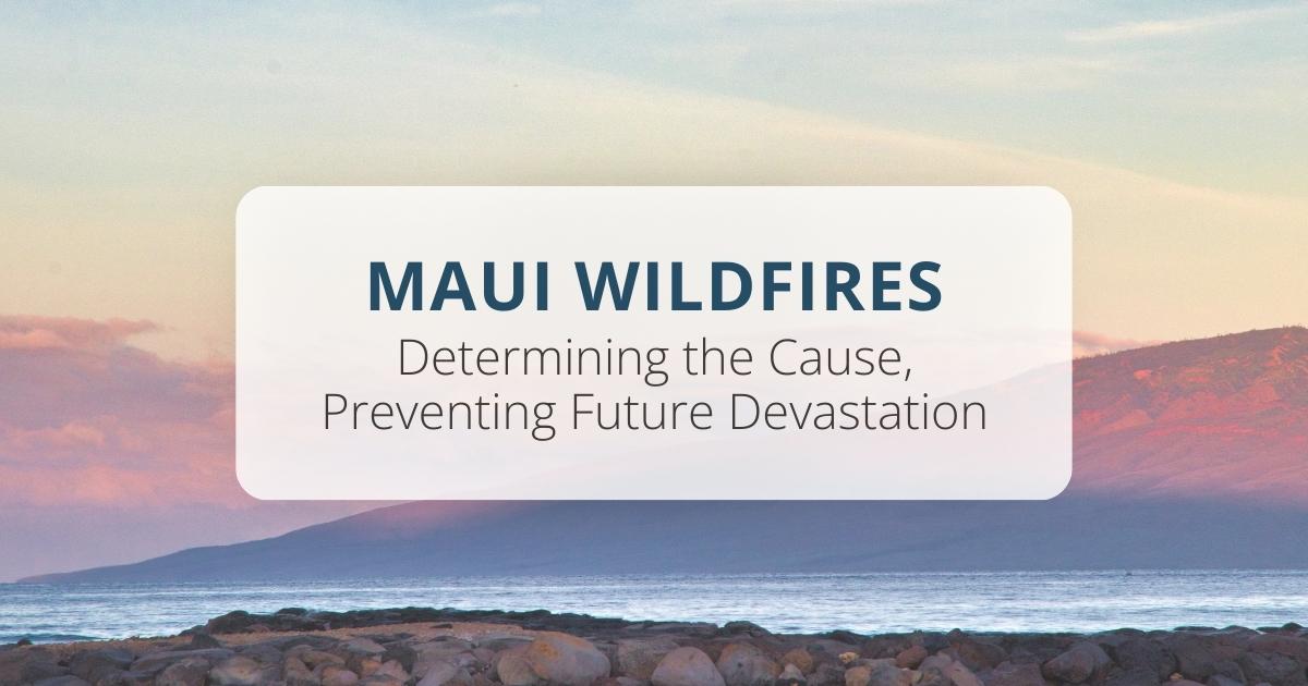 Maui Wildfires: Determining The Cause, Preventing Future Devastation